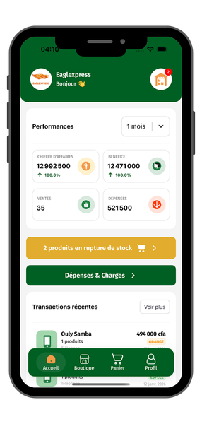 Japaler+ est la meilleure application de gestion comemrciale au Sénégal et en Afrique